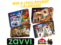 Win 1 of 2 LEGO Advent Calendars