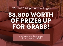 Win 1 of 2 Living Room Packages