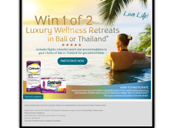 Win 1 of 2 'Luxury Wellness Retreats' in Bali or Thailand!