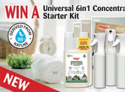 Win 1 of 2 Magic Universal 6-in-1 Cleaner starter kits