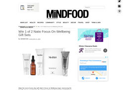 Win 1 of 2 Natio Focus On Wellbeing Gift Sets