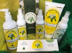 Win 1 of 2 Natural Lemon Myrtle Luxury Selection Gift Boxes