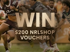 Win 1 of 2 NRL Shop Vouchers
