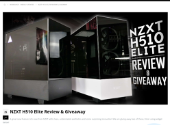 Win 1 of 2 NZXT H510 Elite Chassis Worth $255