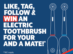 Win 1 of 2 Oral-B Pro 2 2000 Electric Toothbrushes