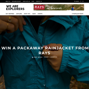 Win 1 of 2 Outrak Packaway Rain Jackets