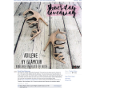 Win 1 of 2 pairs of the Adilene heel 