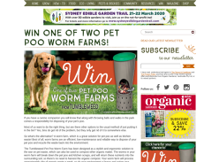 Win 1 of 2 Pet Poo Worm Farms!