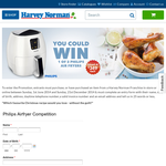 Win 1 of 2 Philips Air Fryers!