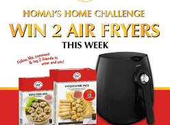 Win 1 of 2 Philips Air Fryers