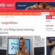 Win 1 of 2 Philips Zoom whitening treatments