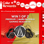 Win 1 of 2 premium Audio-Technica gaming headsets!