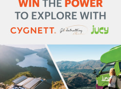 Win 1 of 2 Prizes of a $500 Cygnett Voucher & Jucy Van Hire
