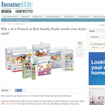 Win 1 of 2 Protect-A-Bed Family Packs worth over $500 each!