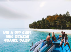 Win 1 of 2 Rip Curl Indo Season Travel Packs