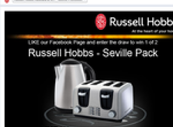 Win 1 of 2 Russell Hobbs 'Seville' packs!