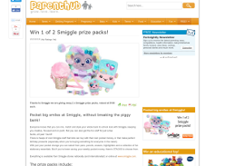 Win 1 of 2 Smiggle prize packs