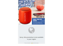 Win 1 of 2 Sony Bluetooth Speakers