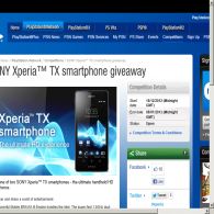 Win 1 of 2 SONY Xperia TX smartphones
