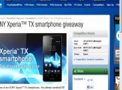 Win 1 of 2 SONY Xperia TX smartphones