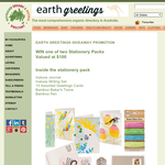 Win 1 of 2 stationery packs!