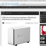 Win 1 of 2 Synology DiskStation DS215j Home NAS Servers!