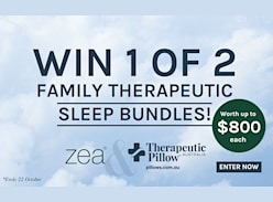 Win 1 of 2 Therapeutic Pillows Bundles