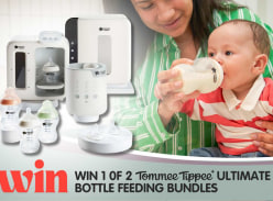 Win 1 of 2 Tommee Tippee Bottle Feeding Bundles