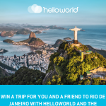 Win 1 of 2 trips for 2 to Rio De Janeiro with Helloworld & the Volleyroos!