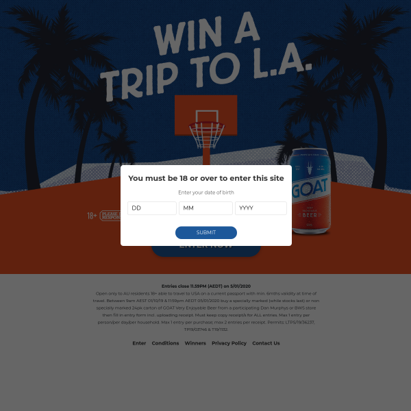 Win 1 of 2 Trips to Los Angeles