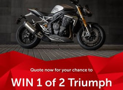 Win 1 of 2 Triumph Speed Triple 1200 RS Motorcyles