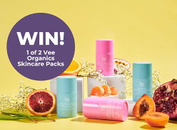 Win 1 of 2 Vee Organics Skincare Packages