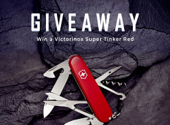 Win 1 of 2 Victorinox Super Tinker Pocket Swiss Army Knifes
