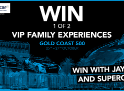 Win 1 of 2 VIP Family Supercars Experiences at the Gold Coast 500