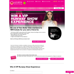 Win 1 of 2 VIP Runway Experiences with VAMFF!