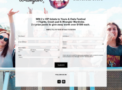 Win 1 of 2 VIP tickets to Yours & Owls Festival incl flights & accommodation