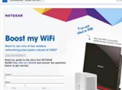 Win 1 of 2 wireless networking prize packs!