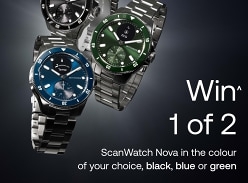 Win 1 of 2 Withings ScanWatches