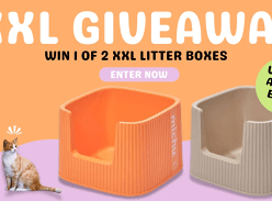 Win 1 of 2 XXL Litter Boxes