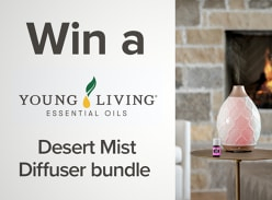 Win 1 of 2 Young Living Diffuser Bundles