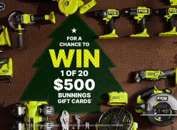 Win 1 of 20 $500 Bunnings eGift Cards