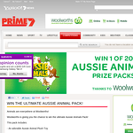 Win 1 of 20 'Aussie Animals' prize packs!