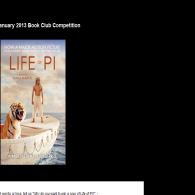 Win 1 of 20 copies of 'Life of Pi' by Yann Martel!