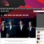 Win 1 of 20 copies of 'Now You See Me' on DVD!