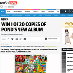 Win 1 of 20 Copies of Pond's New Album