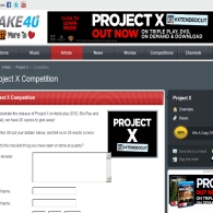 Win 1 of 20 copies of Project X