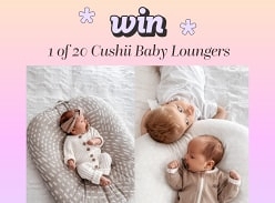 Win 1 of 20 Cushii Baby Loungers