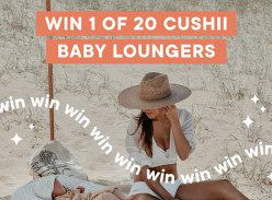 Win 1 of 20 Cushii Baby Loungers