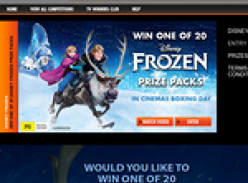 Win 1 of 20 Dinsey's 'Frozen' prize packs!