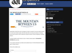 Win 1 of 20 double in-season passes to The Mountain Between Us